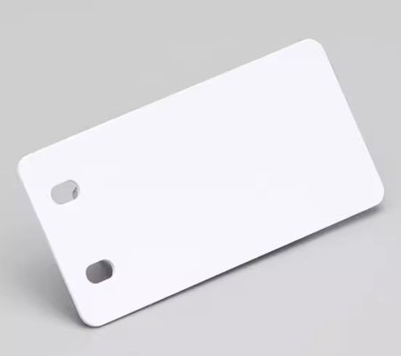 32mm x 68mm PVC Double hole label white SR-3268PD supplier