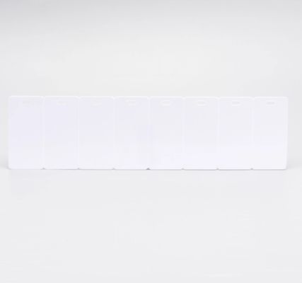 32mm x 68mm PVC Eight consorts label white SR-3268P-8 supplier