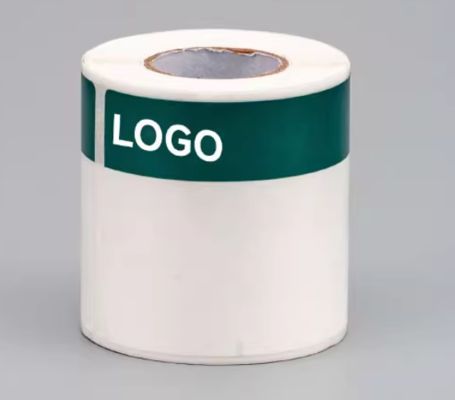 Green Print label tape SR50-80-200 50mm*90mm 200pcs Sign Sticker supplier