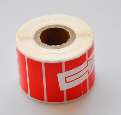 Red Print label tape RA0014 15mm Sign Sticker supplier