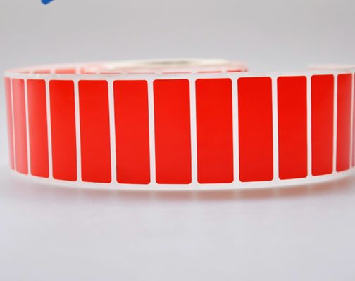 Red Print label tape RA0014 15mm Sign Sticker supplier