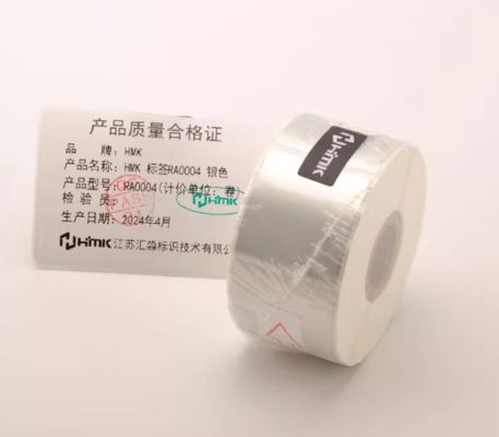 Silver Print label tape RA－0004 40mm Sign Sticker supplier