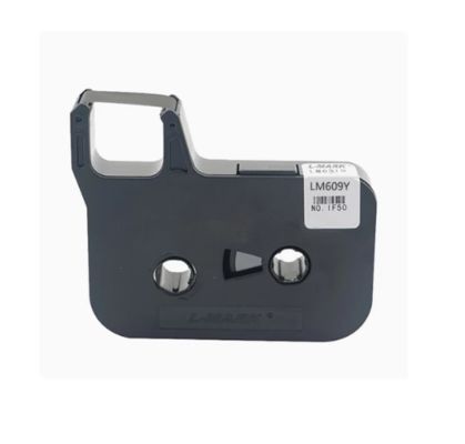 LM-609Y Yellow 9mm label tape cassette for L-MARK Electronic Lettering Machine tube printer supplier