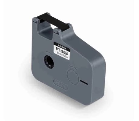 PT-90B 21mm X 100M Black label tape cassette For Puty P900 Electronic Lettering Machine tube printer supplier
