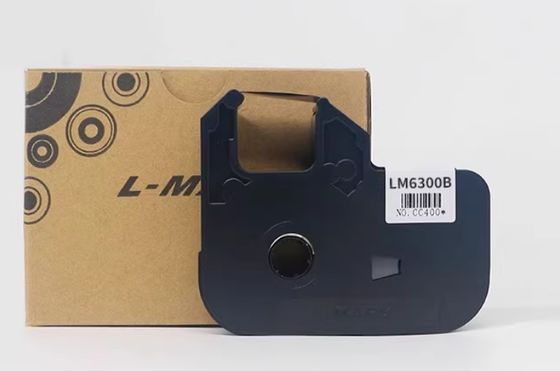 LM6300 Black label tape cassette for L-mark LK4100 / 6224 6100 6300 Integrated automation equipment supplier