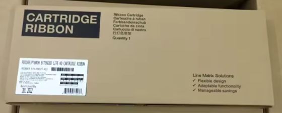 Standard life printer ribbon compatible with Printronix P8000 P7000 and N7000 cartridge printers offering consistent and print output supplier