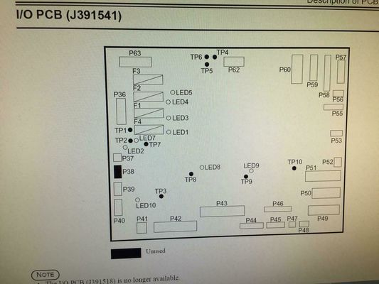 NORITSU Minilab Spare Part J391541 J391541-00 I/O P.C.B. supplier