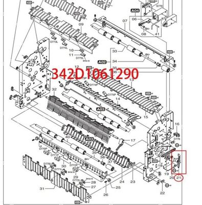 Frontier FUJI550/570 Minilab Spare Part Bracket 342D1061290 supplier