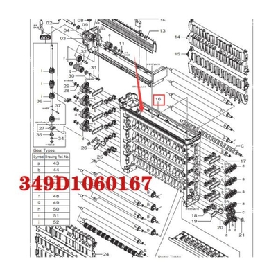 Fuji 550 570 minilab part 349D1060167 349D1060167D supplier