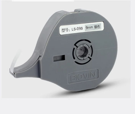 LS-09S 9MM label tape sticker for Biovin S600 S650 S680 S690 S700 Electronic Lettering Machine, Cable ID Printer,Wire Marker